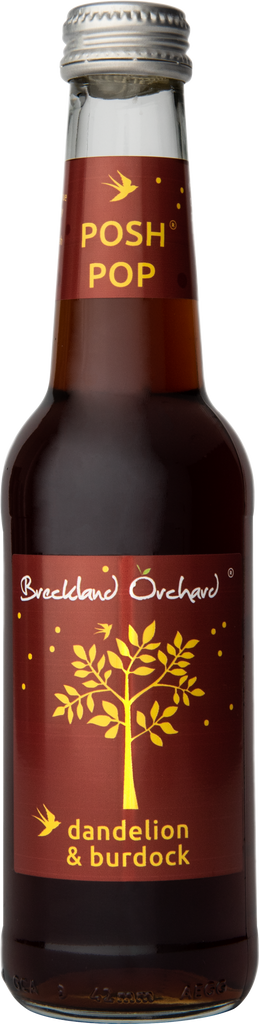 BRECKLAND ORCHARD Posh Pop - Dandelion & Burdock 275ml (Pack of 12)