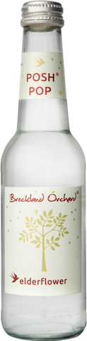 BRECKLAND ORCHARD Posh Pop - Elderflower 275ml (Pack of 12)