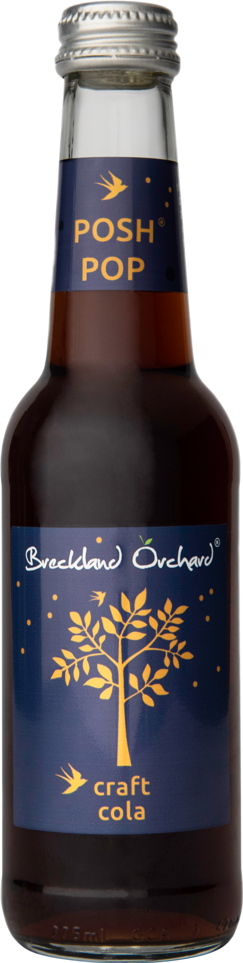 BRECKLAND ORCHARD Posh Pop - Craft Cola 275ml (Pack of 12)