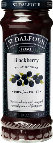 ST DALFOUR Blackberry Fruit Spread 284g (Pack of 6)