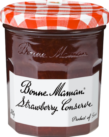 BONNE MAMAN Strawberry Conserve 370g (Pack of 6)