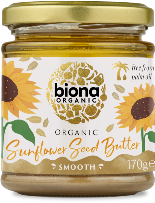 BIONA Organic Sunflower Seed Butter 170g (Pack of 6)