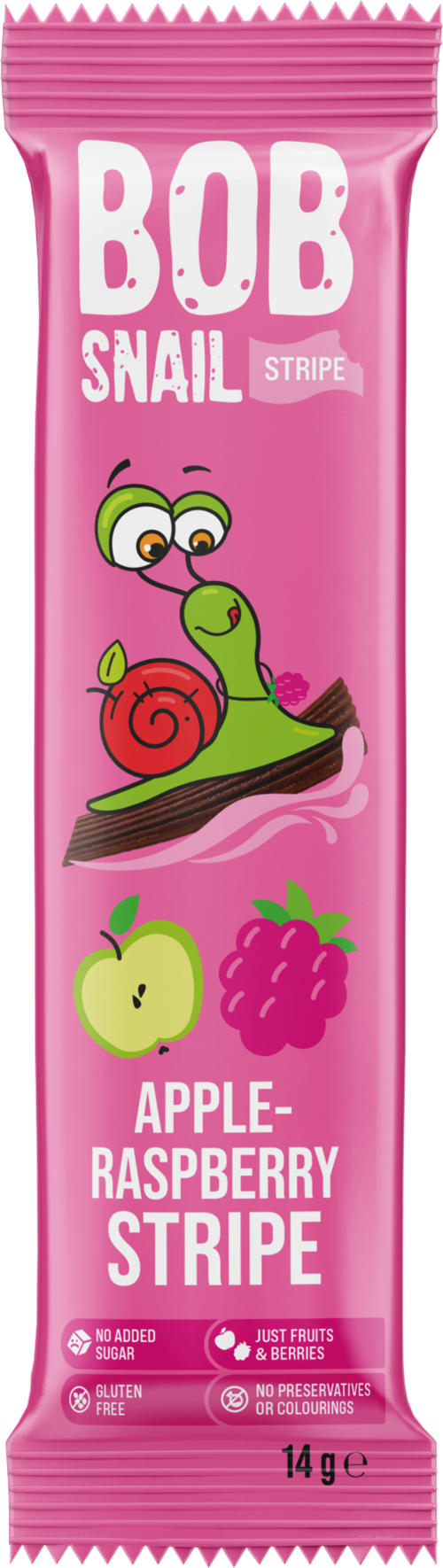 BOB SNAIL Stripe - Apple-Raspberry 14g (Pack of 30)