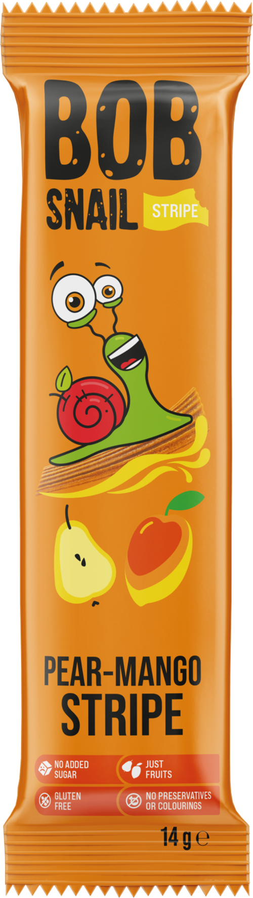 BOB SNAIL Stripe - Pear-Mango 14g (Pack of 30)