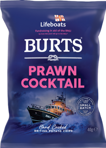 BURTS Potato Chips - Prawn Cocktail 40g (Pack of 20)