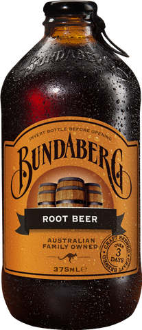 BUNDABERG Australian Root Beer 375ml (Pack of 12)