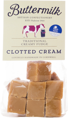 BUTTERMILK Clotted Cream Fudge 175g (Pack of 16)