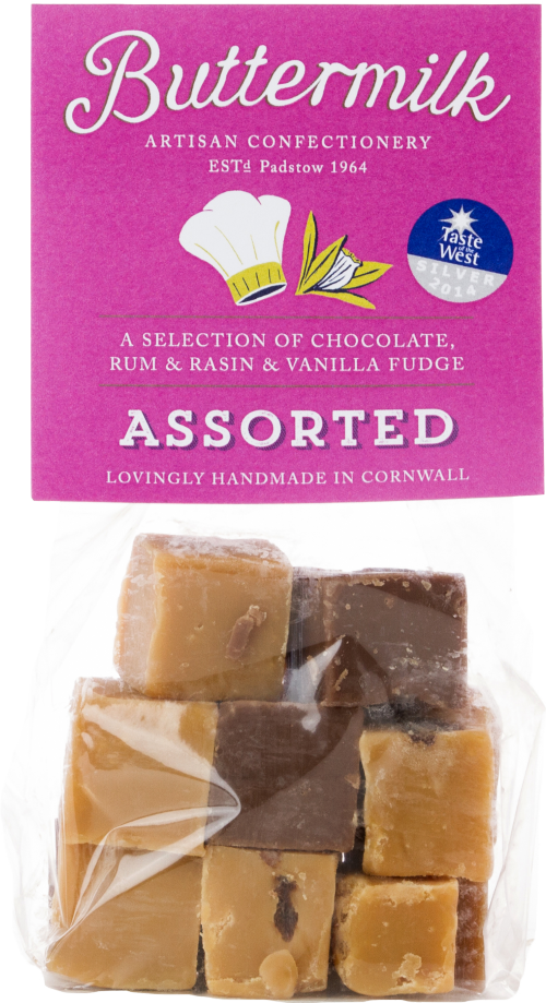 BUTTERMILK Assorted Fudge 175g (Pack of 16)