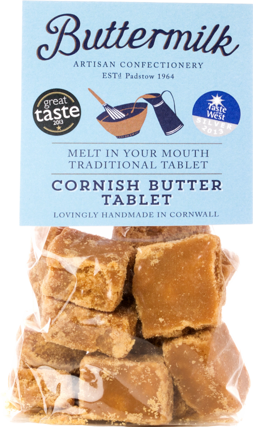 BUTTERMILK Cornish Butter Tablet 175g (Pack of 16)