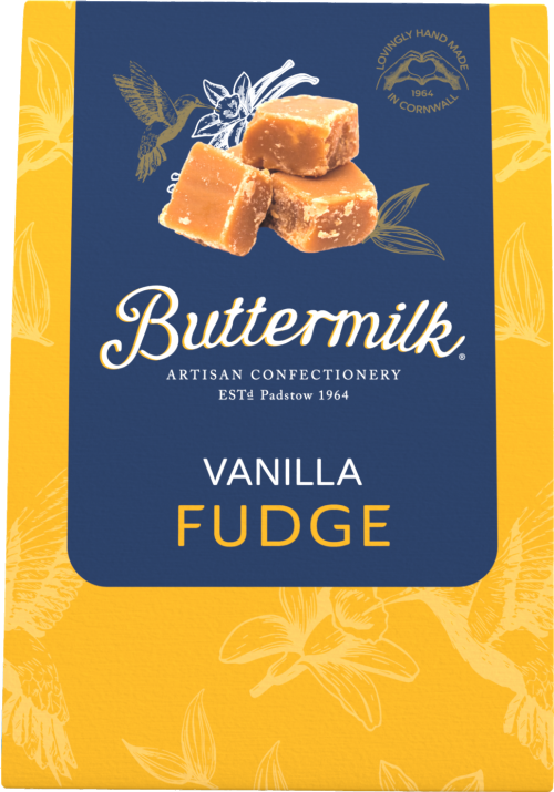 BUTTERMILK Vanilla Fudge 150g (Pack of 6)