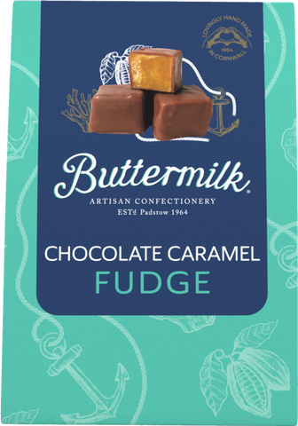 BUTTERMILK Chocolate Caramel Fudge 140g (Pack of 6)