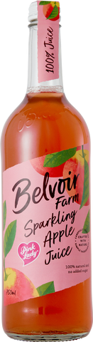 BELVOIR Sparkling Pink Lady Apple Juice 75cl (Pack of 6)