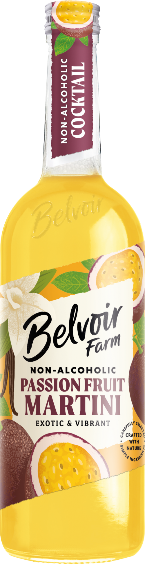 BELVOIR Non-Alcoholic Passionfruit Martini 75cl (Pack of 6)