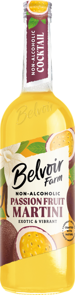 BELVOIR Non-Alcoholic Passionfruit Martini 75cl (Pack of 6)