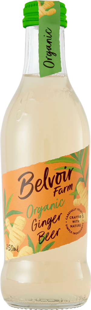 BELVOIR Organic Ginger Beer 25cl (Pack of 12)