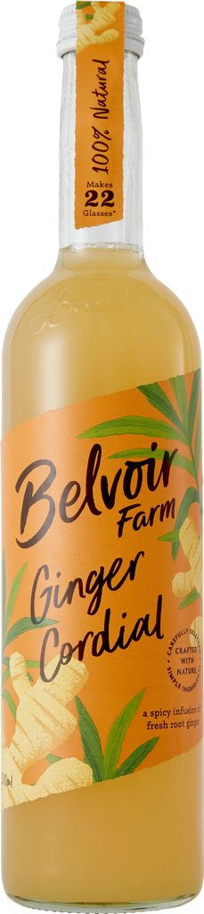 BELVOIR Ginger Cordial 50cl (Pack of 6)