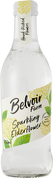 BELVOIR Sparkling Elderflower 25cl (Pack of 12)