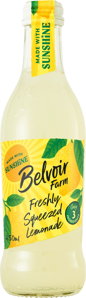 BELVOIR Freshly Squeezed Lemonade 25cl (Pack of 12)