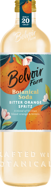 BELVOIR Botanical Mixers - Bitter Orange Soda 50cl (Pack of 6)
