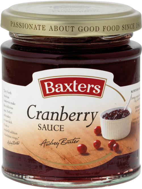 BAXTERS Cranberry Sauce 190g (Pack of 6)