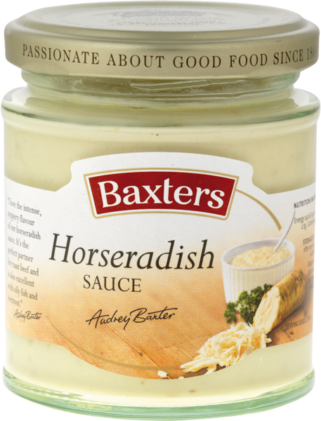 BAXTERS Horseradish Sauce 170g (Pack of 6)