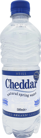 CHEDDAR Natural Spring Water - Still PET 500ml (Pack of 24)