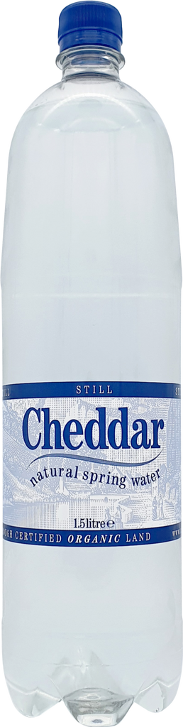 CHEDDAR Natural Spring Water - Still PET 1.5L (Pack of 6)