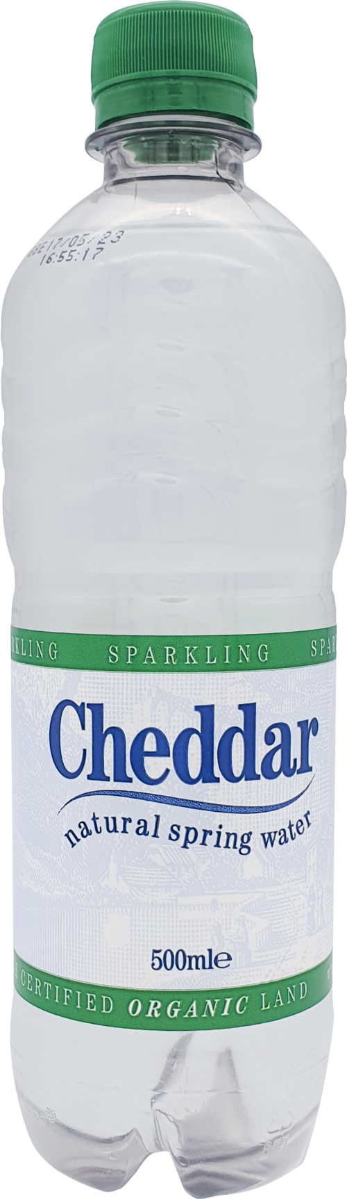 CHEDDAR Natural Spring Water - Sparkling PET 500ml (Pack of 24)