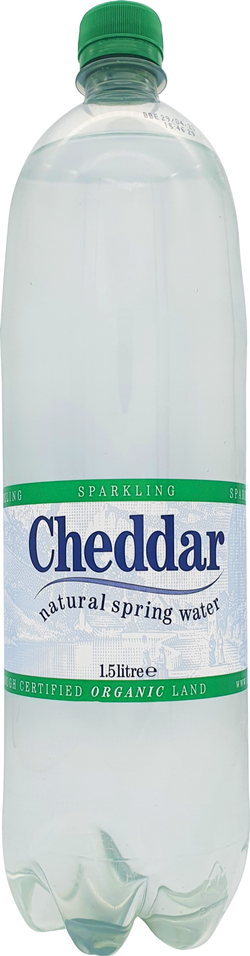 CHEDDAR Natural Spring Water - Sparkling PET 1.5L (Pack of 6)
