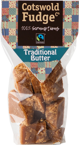 COTSWOLD FUDGE CO. Traditional Butter Fudge 150g (Pack of 12)