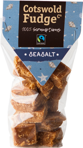 COTSWOLD FUDGE CO. Seasalt Fudge 150g (Pack of 12)