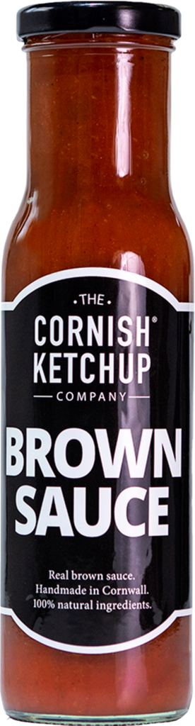 THE CORNISH KETCHUP CO. Brown Sauce 255g (Pack of 6)