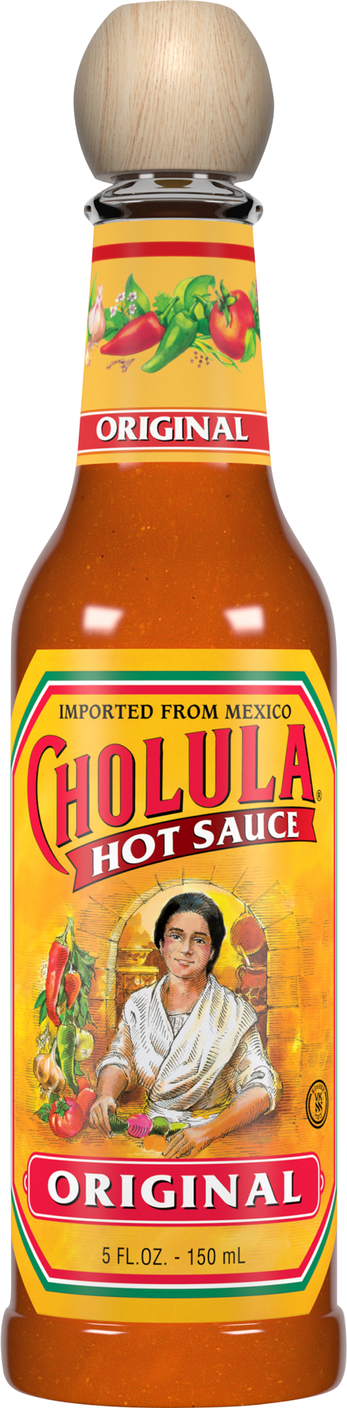 CHOLULA Hot Sauce - Original 150ml (Pack of 12)
