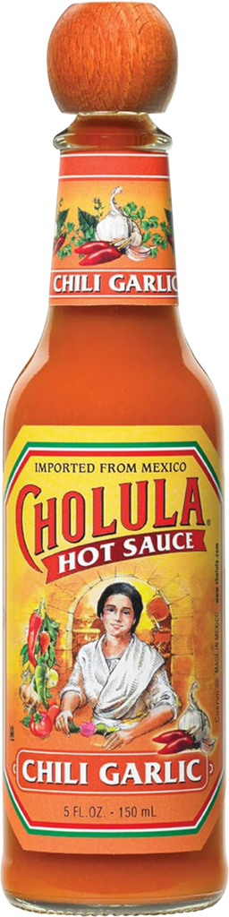 CHOLULA Hot Sauce - Chili Garlic 150ml (Pack of 12)