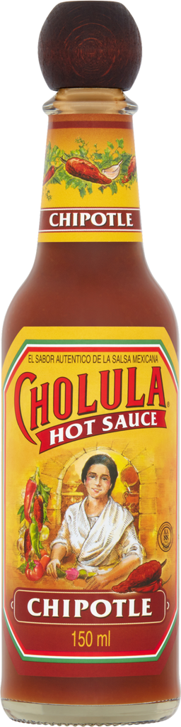 CHOLULA Hot Sauce - Chipotle 150ml (Pack of 12)