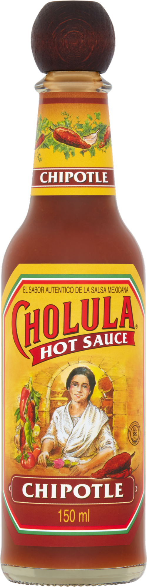 CHOLULA Hot Sauce - Chipotle 150ml (Pack of 12)