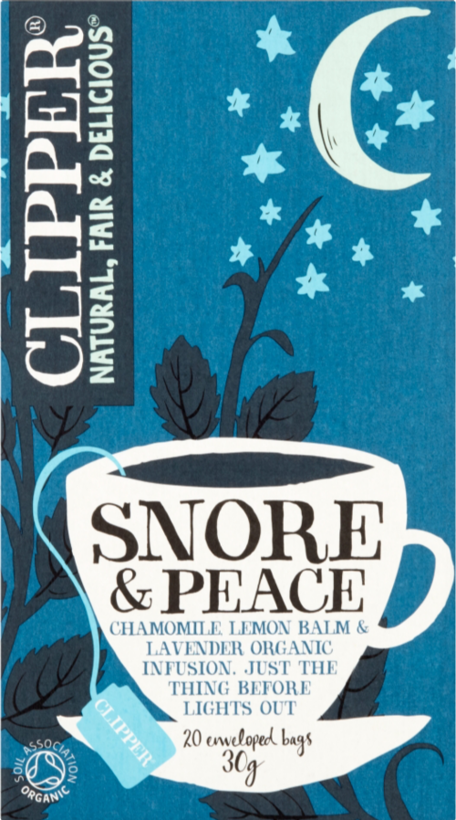 CLIPPER Sleep Time - Chamomile, Lemon Balm & Lavender 20's (Pack of 4)