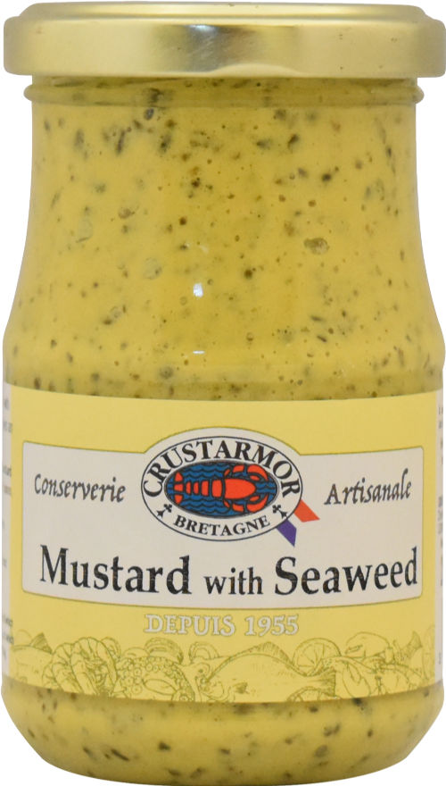 CRUSTARMOR Mustard with Seaweed 200g (Pack of 6)