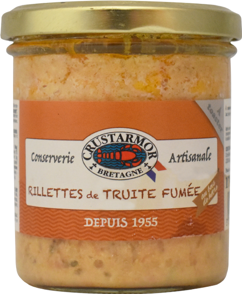 CRUSTARMOR Smoked Trout Rillettes 170g (Pack of 12)