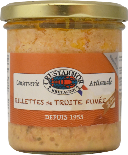 CRUSTARMOR Smoked Trout Rillettes 170g (Pack of 12)