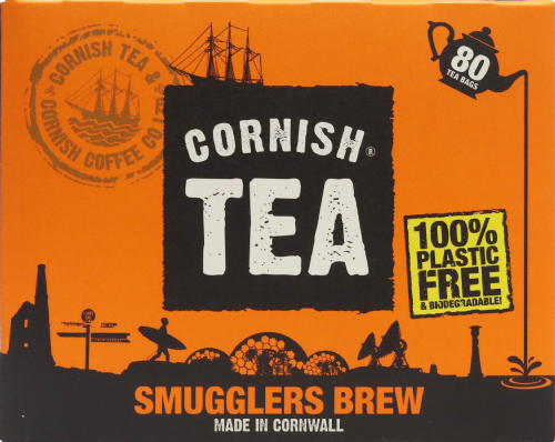 CORNISH TEA CO. Smugglers Brew 80 Teabags (Pack of 12)