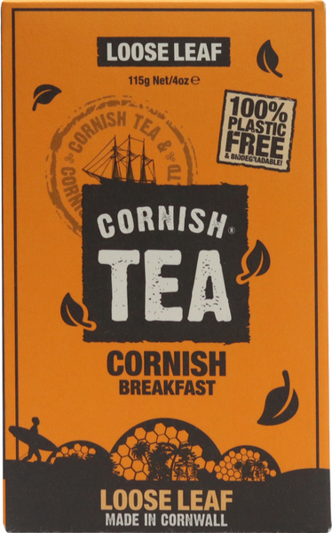 CORNISH TEA CO. Cornish Breakfast Loose Leaf Tea 115g (Pack of 6)