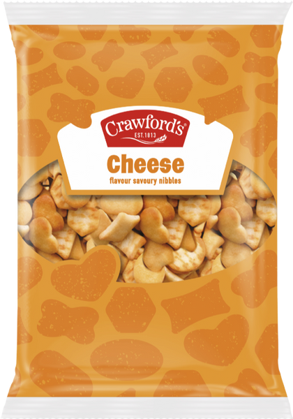 CRAWFORD'S Cheese Savouries 250g (Pack of 10)