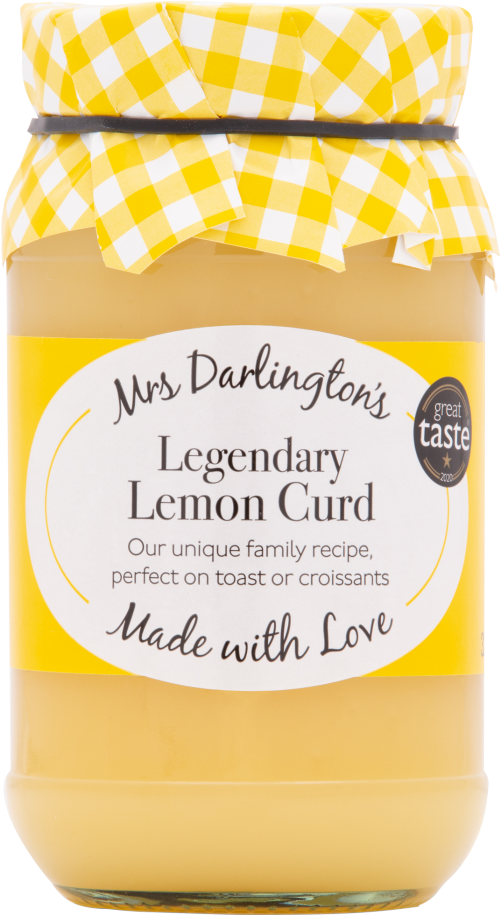 DARLINGTON'S Legendary Lemon Curd 320g (Pack of 6)