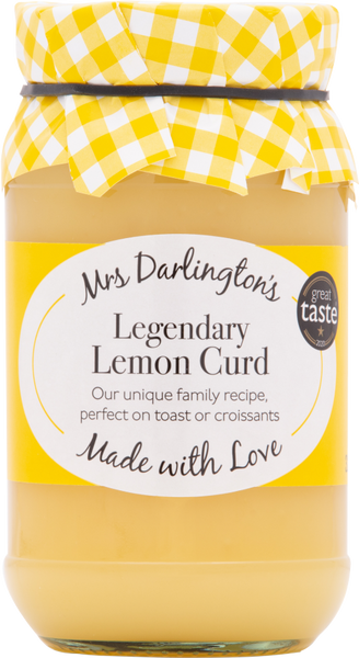 DARLINGTON'S Legendary Lemon Curd 320g (Pack of 6)