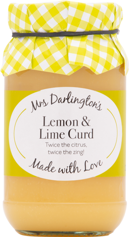 DARLINGTON'S Lemon & Lime Curd 320g (Pack of 6)