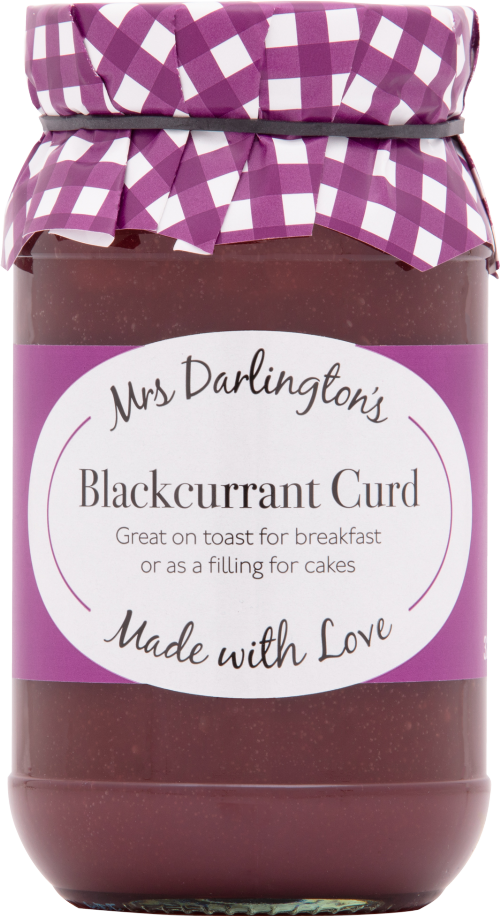 DARLINGTON'S Blackcurrant Curd 320g (Pack of 6)