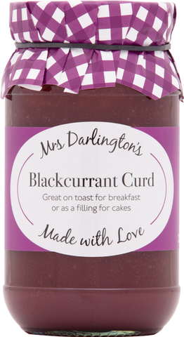 DARLINGTON'S Blackcurrant Curd 320g (Pack of 6)