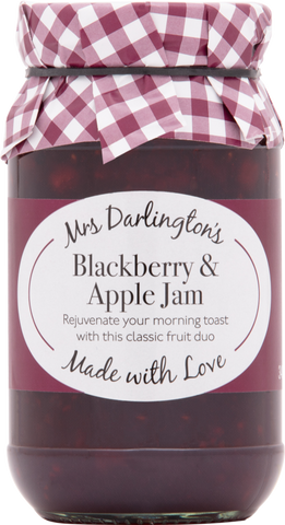 DARLINGTON'S Blackberry & Apple Jam 340g (Pack of 6)