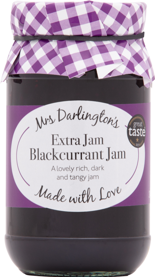 DARLINGTON'S Blackcurrant Jam 340g (Pack of 6)